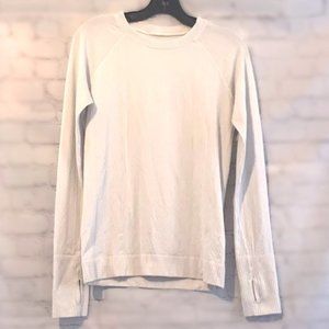 lululemon athletica Cream Sweatshirt